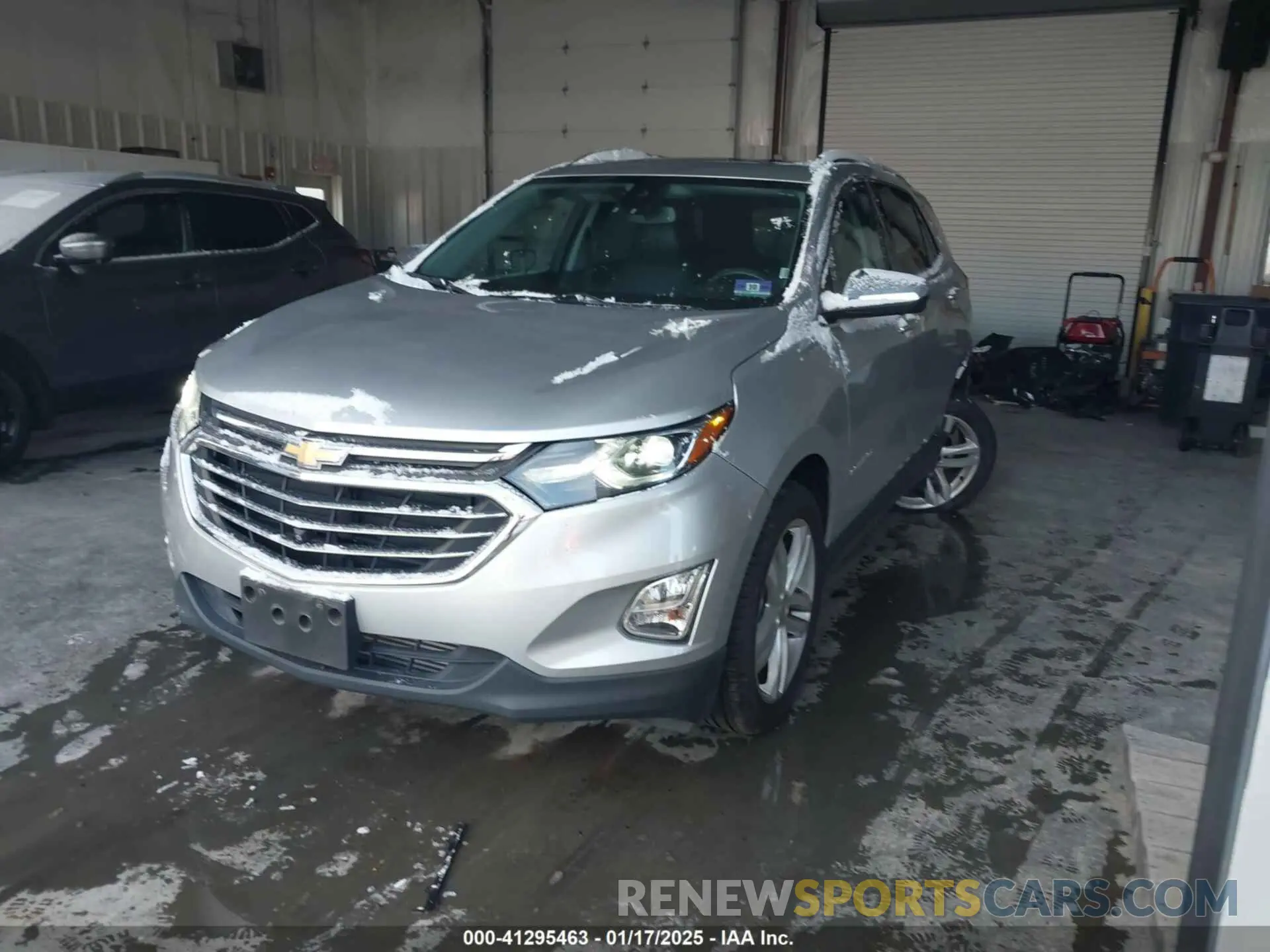 2 fotografías del automóvil dañado 3GNAXYEX0LS525147 CHEVROLET EQUINOX 2020