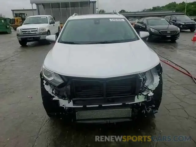 15 fotografías del automóvil dañado 3GNAXYEX0LS564384 CHEVROLET EQUINOX 2020