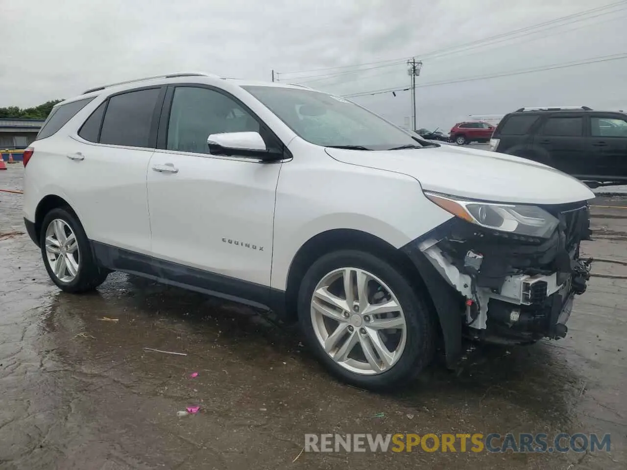 4 fotografías del automóvil dañado 3GNAXYEX0LS564384 CHEVROLET EQUINOX 2020