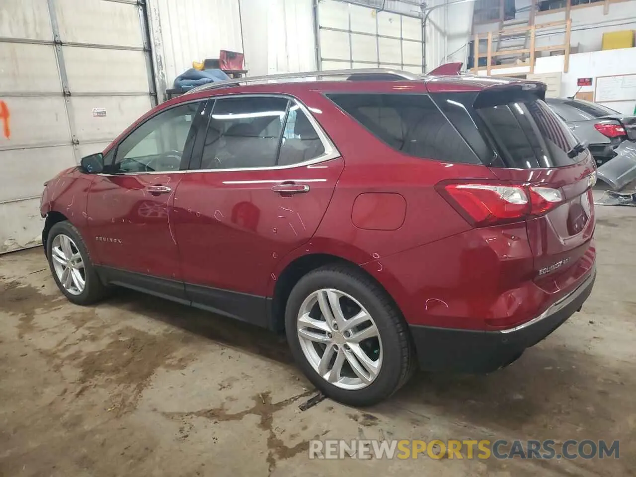 2 fotografías del automóvil dañado 3GNAXYEX1LS647936 CHEVROLET EQUINOX 2020