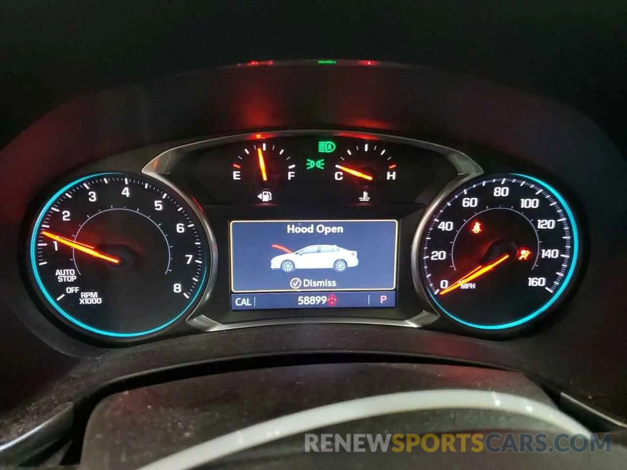 9 fotografías del automóvil dañado 3GNAXYEX1LS647936 CHEVROLET EQUINOX 2020
