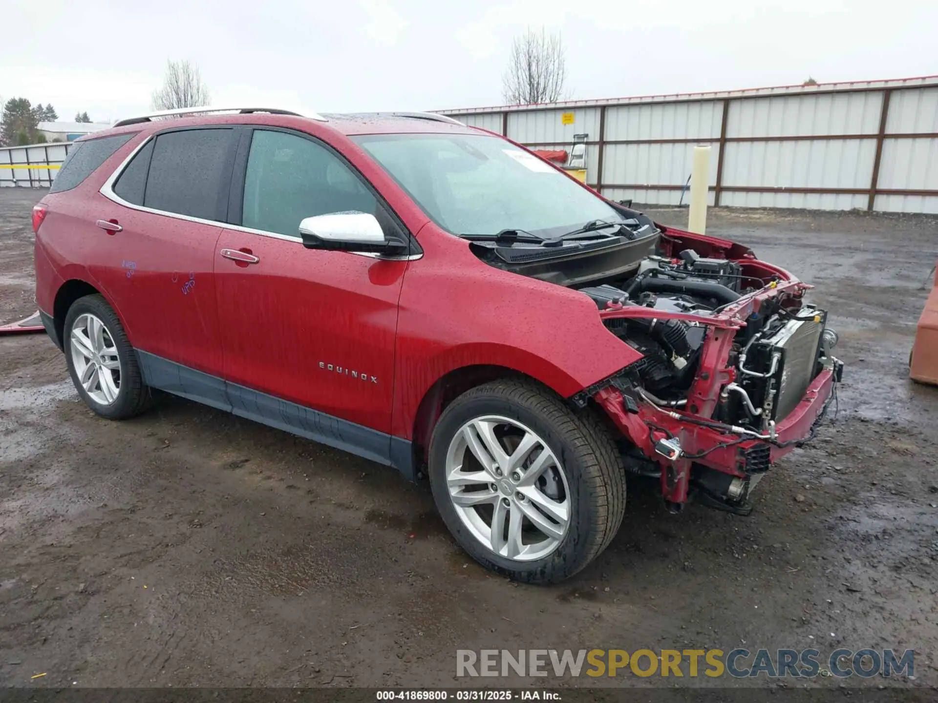 1 fotografías del automóvil dañado 3GNAXYEX4LS605681 CHEVROLET EQUINOX 2020