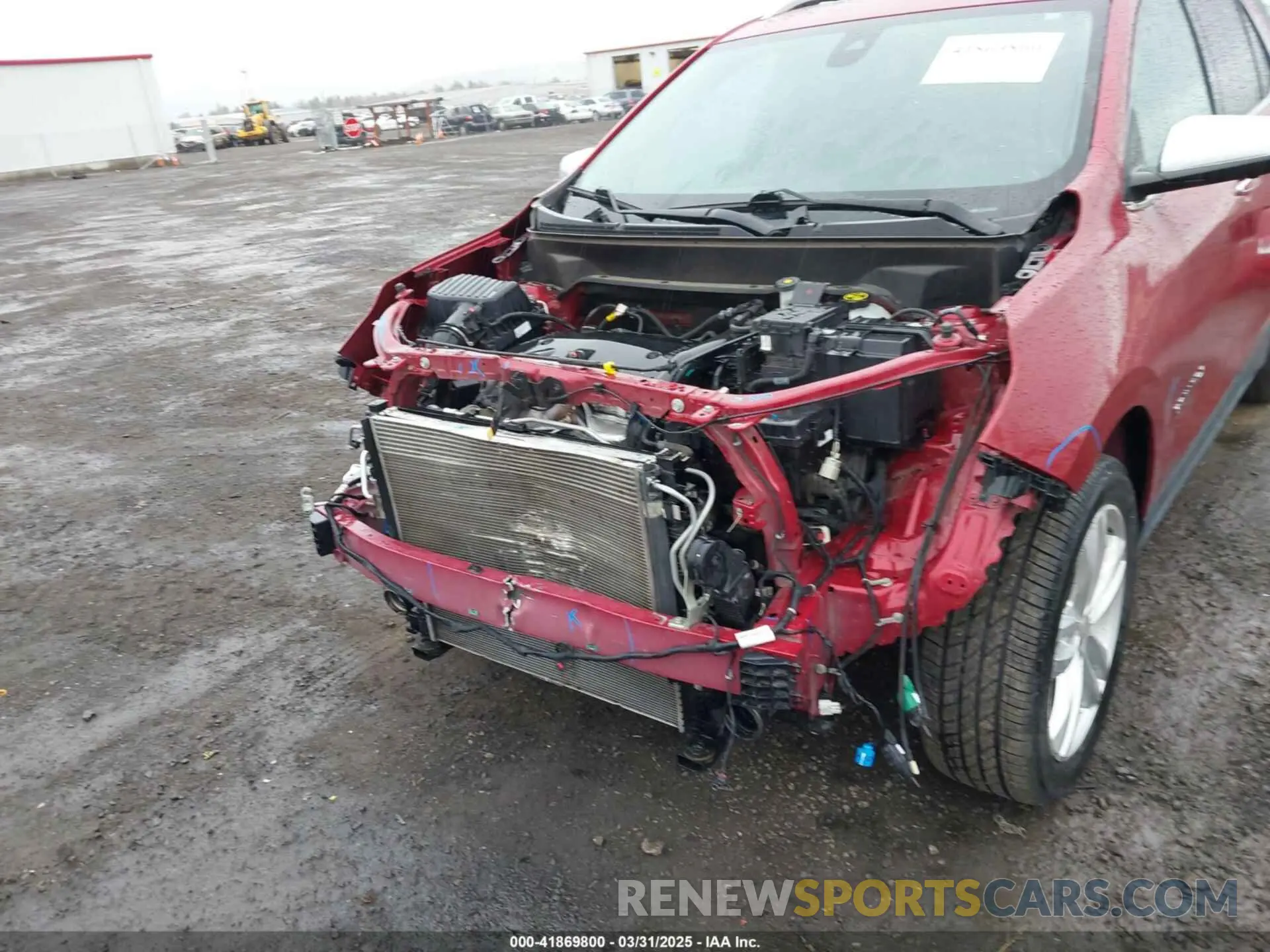 6 fotografías del automóvil dañado 3GNAXYEX4LS605681 CHEVROLET EQUINOX 2020