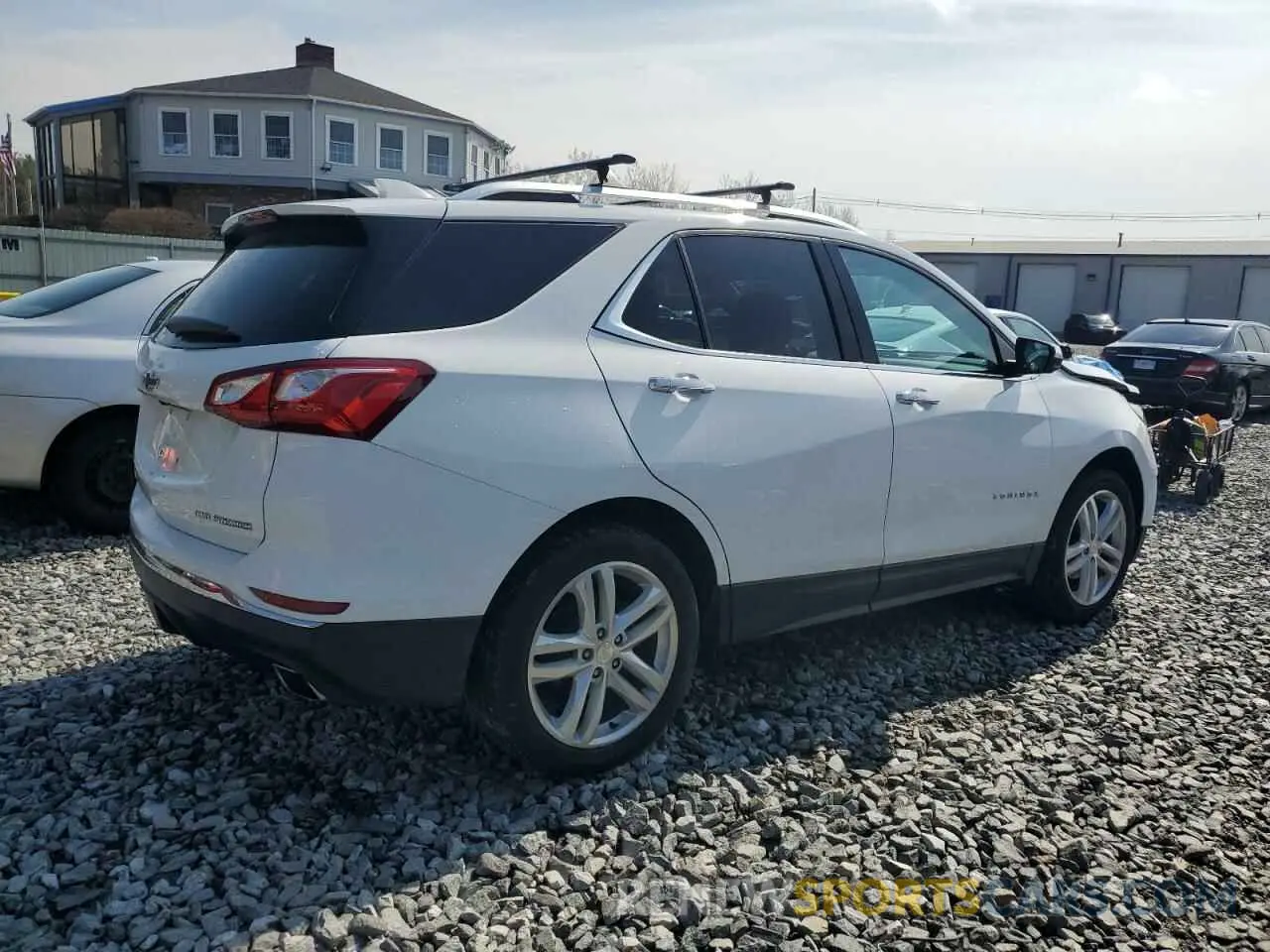 3 fotografías del automóvil dañado 3GNAXYEX6LS542504 CHEVROLET EQUINOX 2020