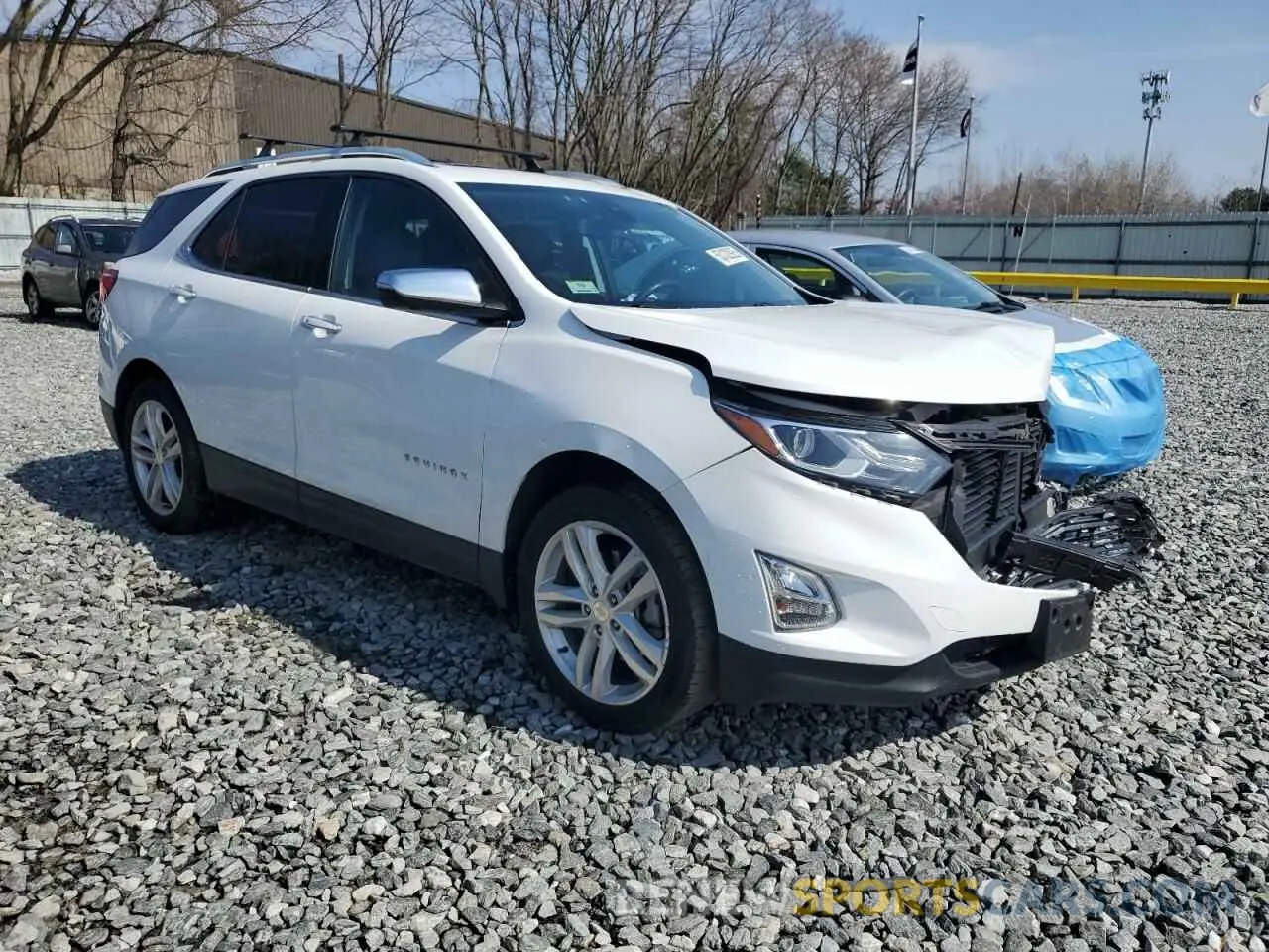 4 fotografías del automóvil dañado 3GNAXYEX6LS542504 CHEVROLET EQUINOX 2020