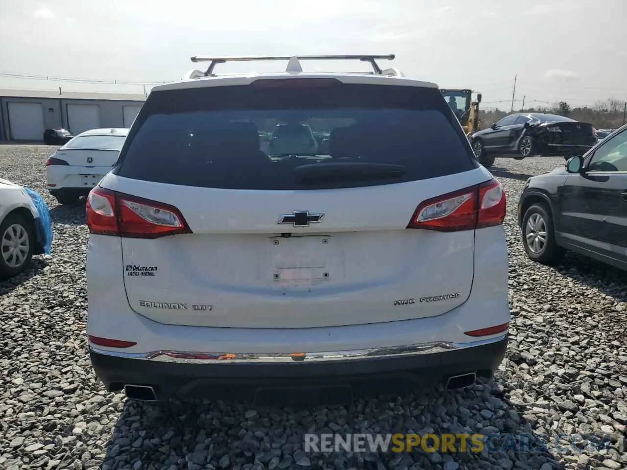 6 fotografías del automóvil dañado 3GNAXYEX6LS542504 CHEVROLET EQUINOX 2020