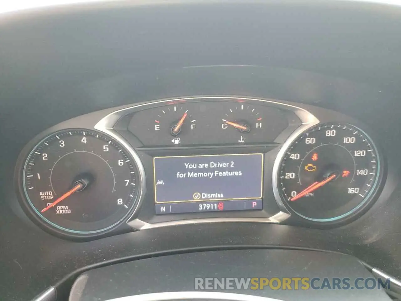 9 fotografías del automóvil dañado 3GNAXYEX6LS542504 CHEVROLET EQUINOX 2020