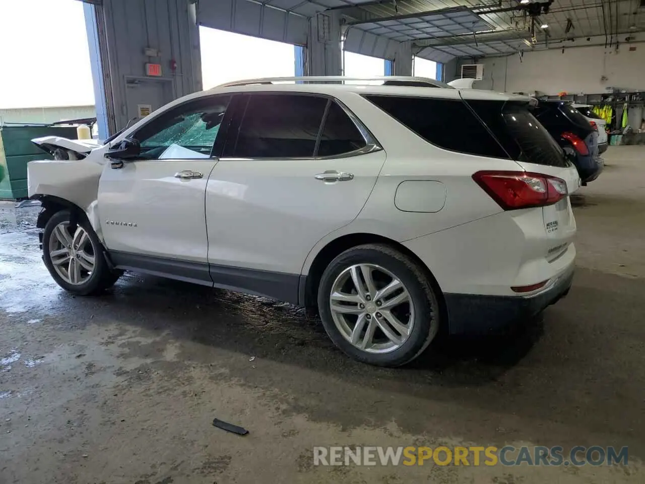 2 fotografías del automóvil dañado 3GNAXYEX8LS546568 CHEVROLET EQUINOX 2020