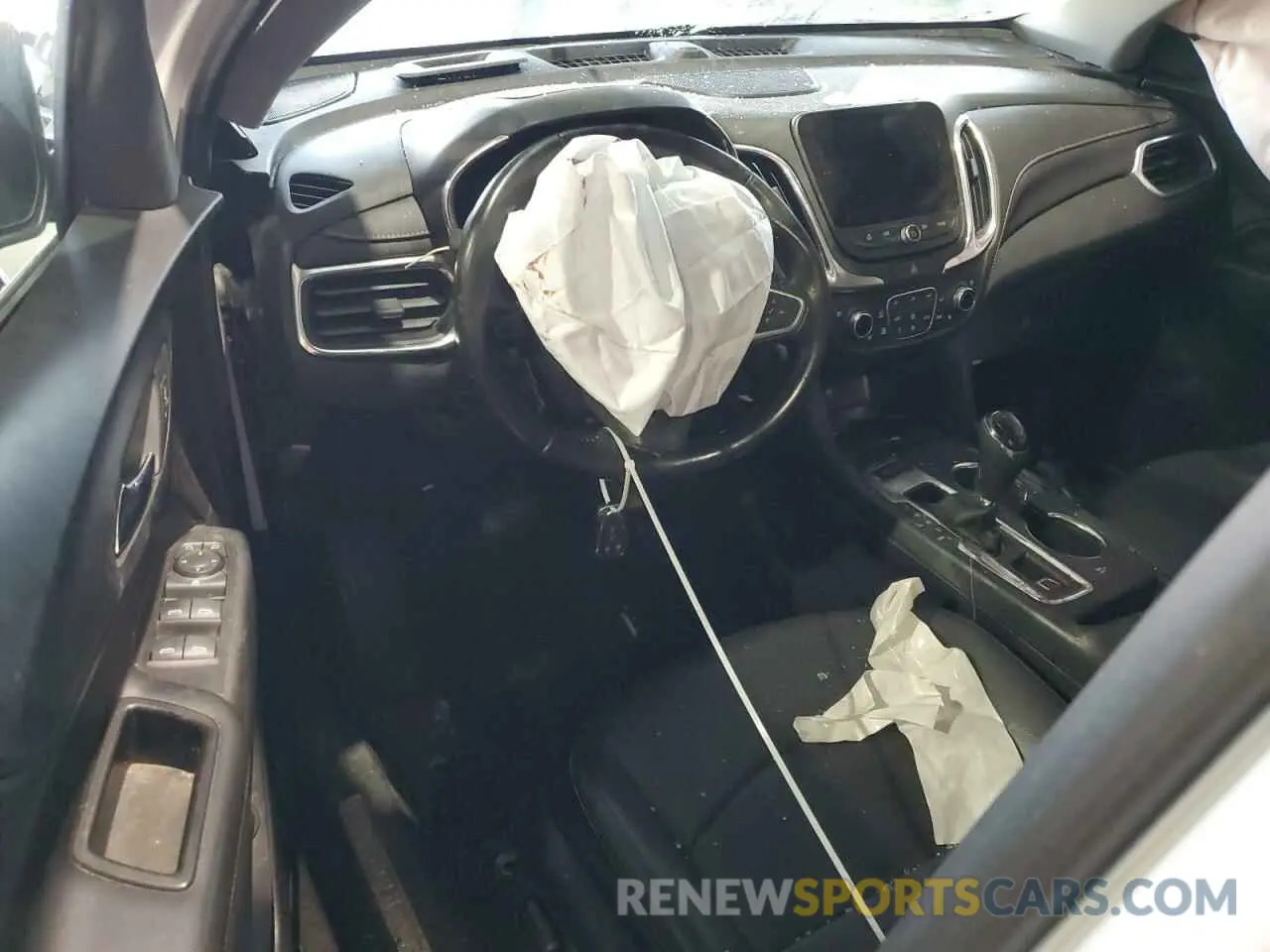 8 fotografías del automóvil dañado 3GNAXYEX8LS546568 CHEVROLET EQUINOX 2020