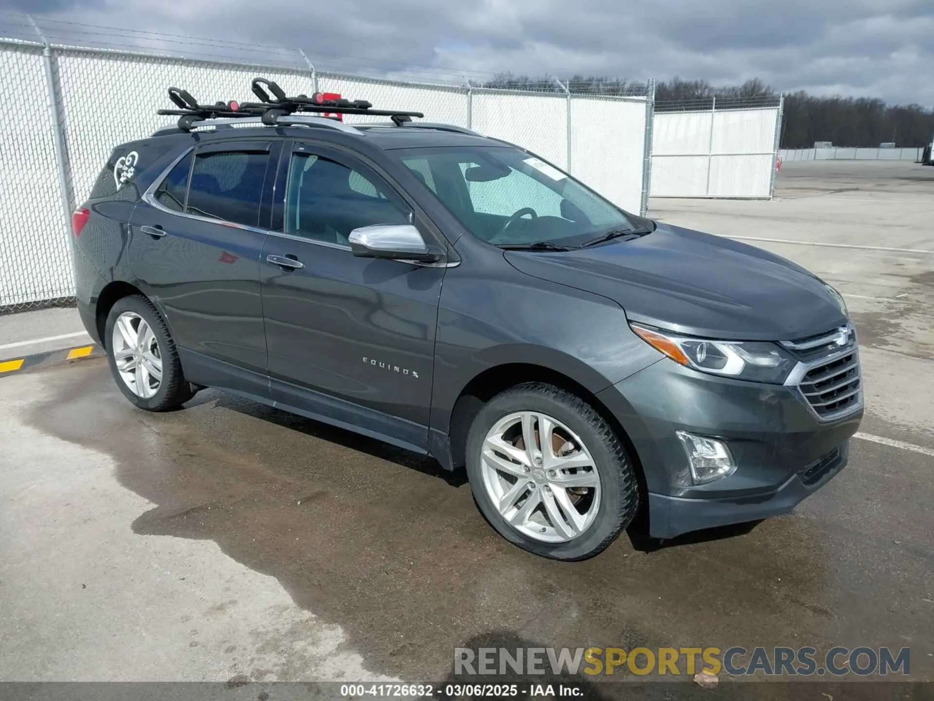 1 fotografías del automóvil dañado 3GNAXYEXXLS631489 CHEVROLET EQUINOX 2020
