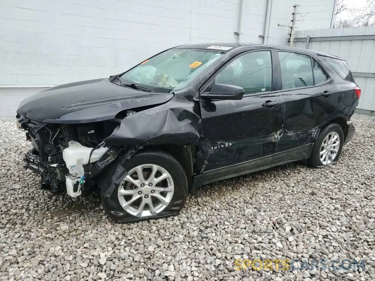 1 fotografías del automóvil dañado 2GNAXFEV8M6123007 CHEVROLET EQUINOX 2021
