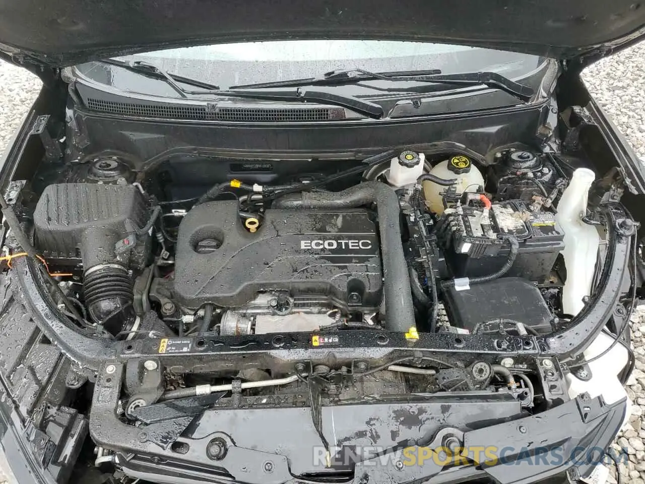 12 fotografías del automóvil dañado 2GNAXFEV8M6123007 CHEVROLET EQUINOX 2021
