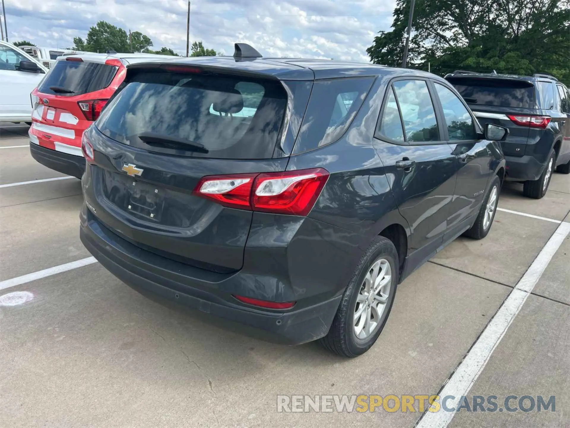 9 fotografías del automóvil dañado 2GNAXFEV8M6145413 CHEVROLET EQUINOX 2021
