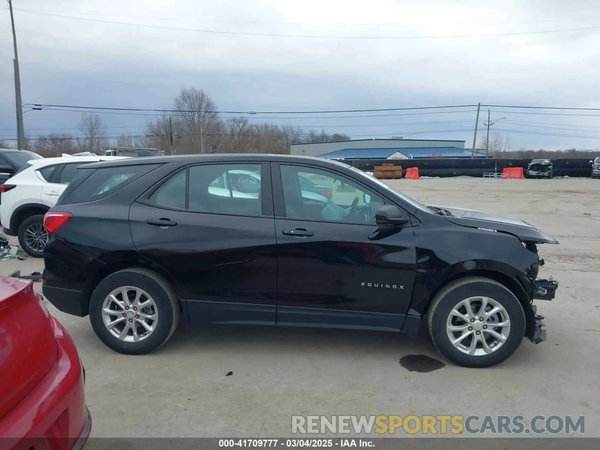 14 fotografías del automóvil dañado 2GNAXHEV0M6109954 CHEVROLET EQUINOX 2021