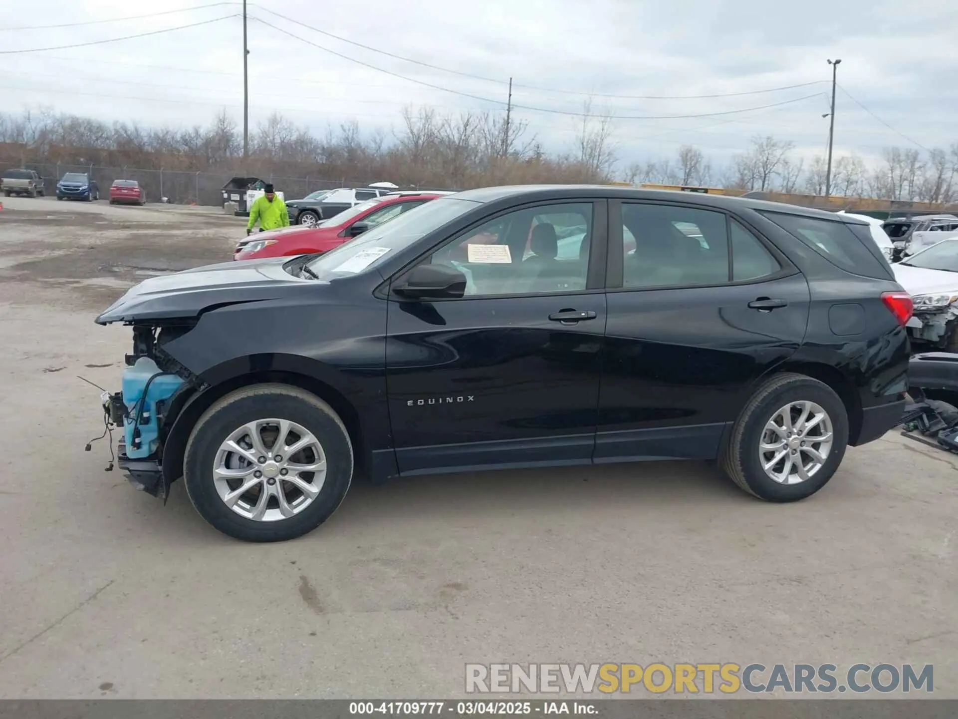 15 fotografías del automóvil dañado 2GNAXHEV0M6109954 CHEVROLET EQUINOX 2021