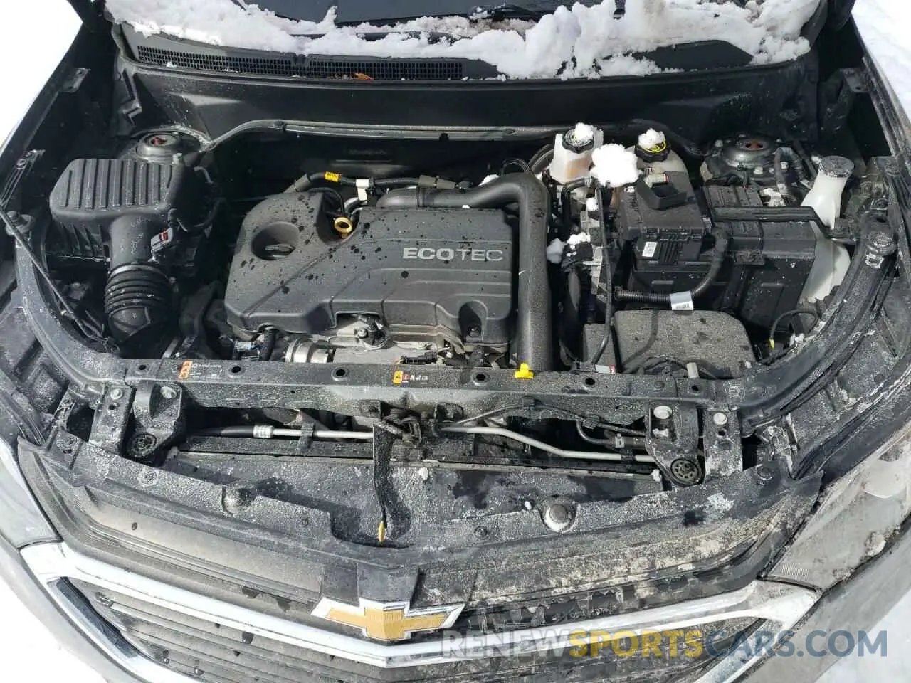 12 fotografías del automóvil dañado 2GNAXHEV0M6144705 CHEVROLET EQUINOX 2021