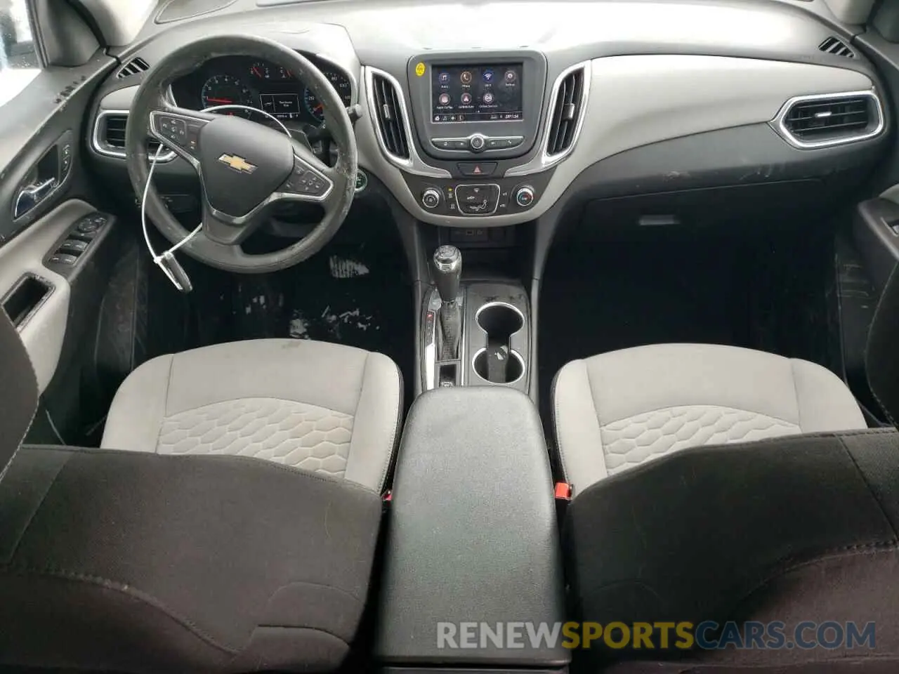8 fotografías del automóvil dañado 2GNAXHEV0M6144705 CHEVROLET EQUINOX 2021