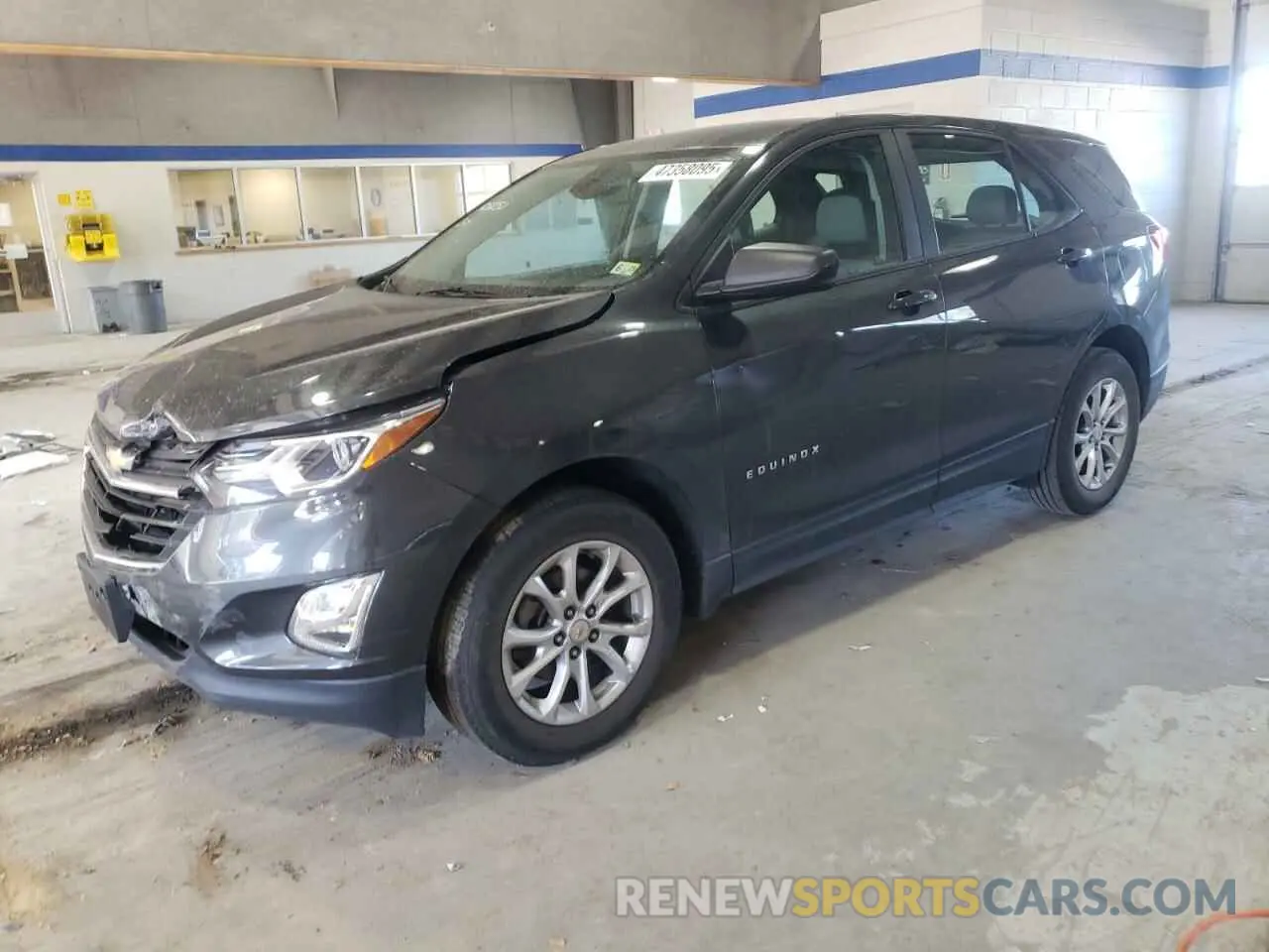 1 fotografías del automóvil dañado 2GNAXHEV0M6156241 CHEVROLET EQUINOX 2021