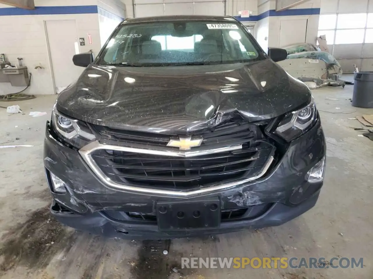 5 fotografías del automóvil dañado 2GNAXHEV0M6156241 CHEVROLET EQUINOX 2021
