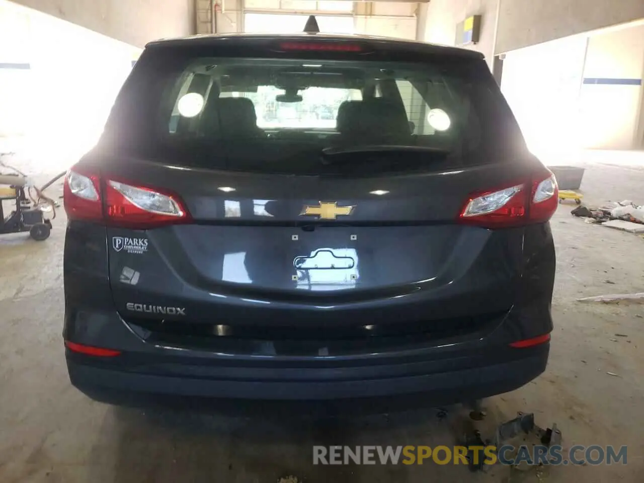6 fotografías del automóvil dañado 2GNAXHEV0M6156241 CHEVROLET EQUINOX 2021