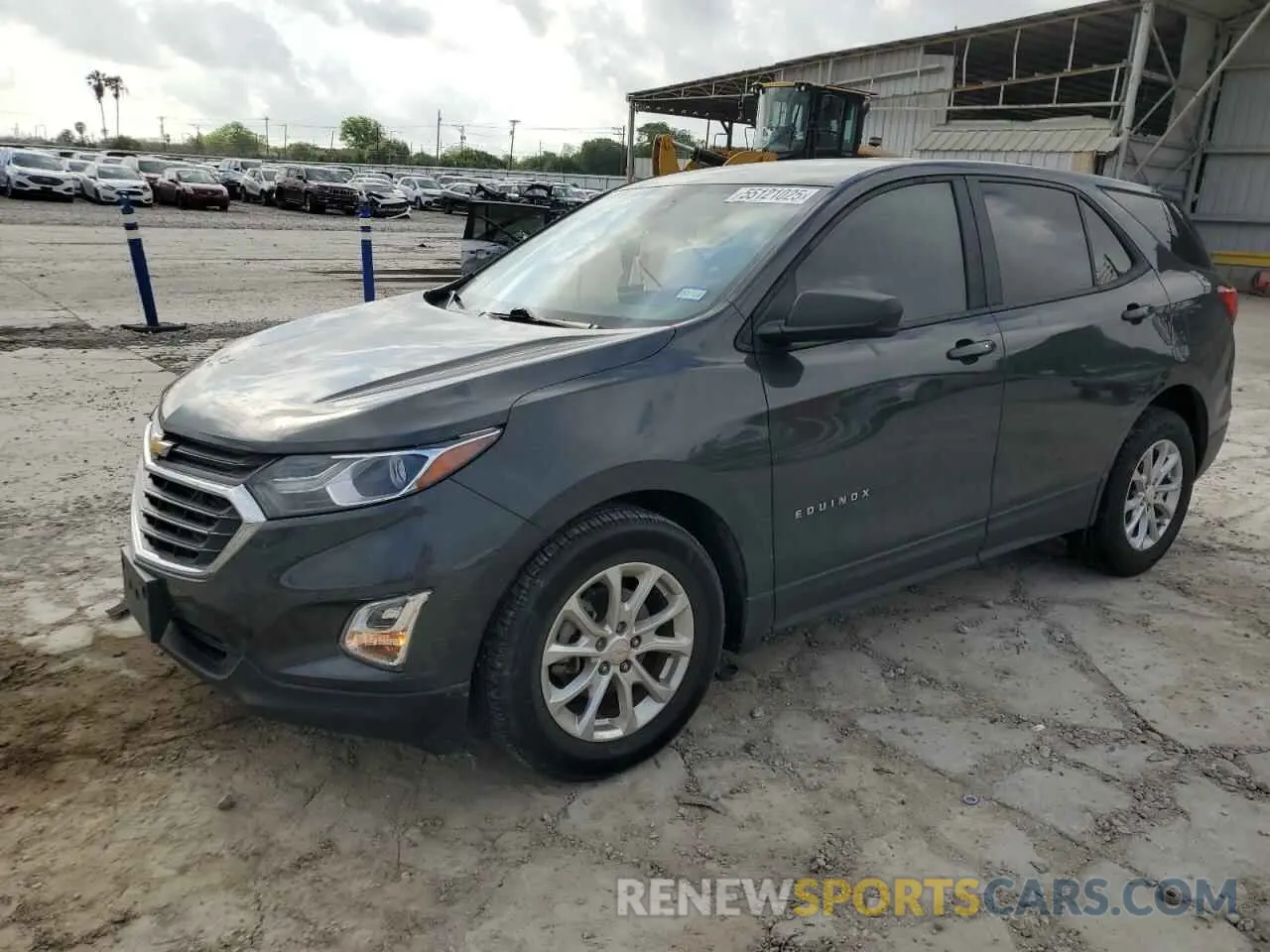 1 fotografías del automóvil dañado 2GNAXHEV1M6143031 CHEVROLET EQUINOX 2021