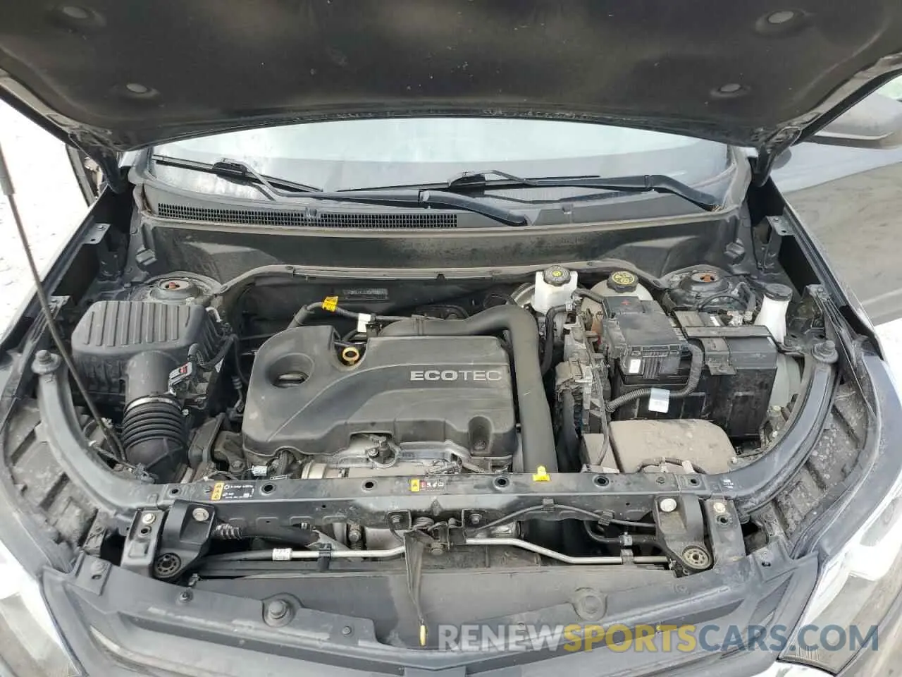 12 fotografías del automóvil dañado 2GNAXHEV1M6143031 CHEVROLET EQUINOX 2021