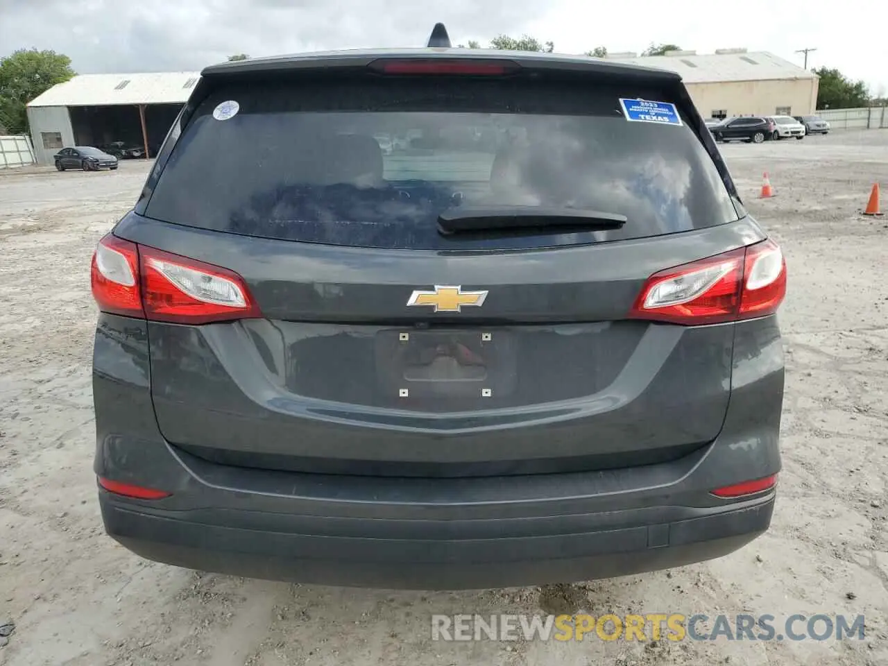 6 fotografías del automóvil dañado 2GNAXHEV1M6143031 CHEVROLET EQUINOX 2021