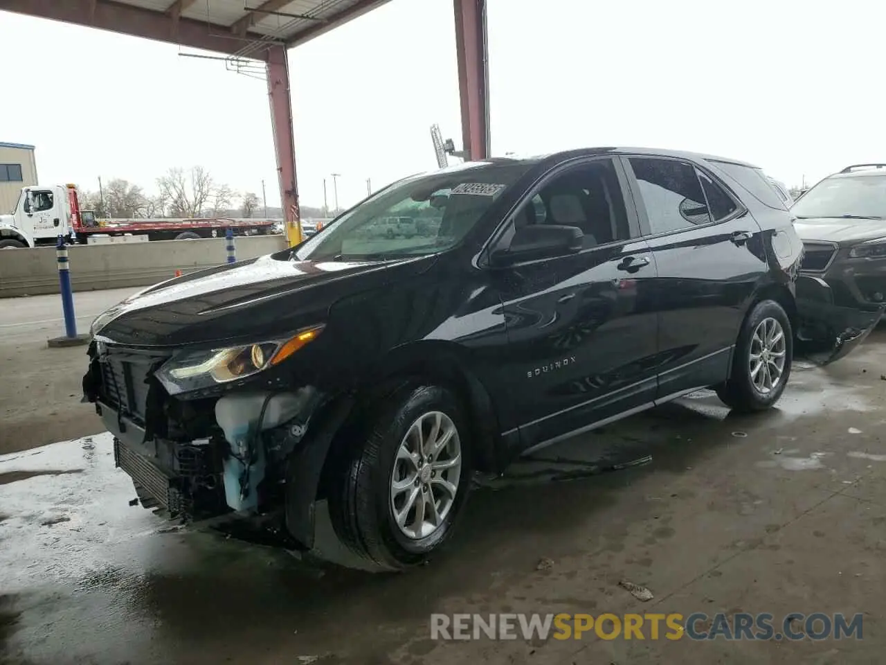 1 fotografías del automóvil dañado 2GNAXHEV1M6147113 CHEVROLET EQUINOX 2021