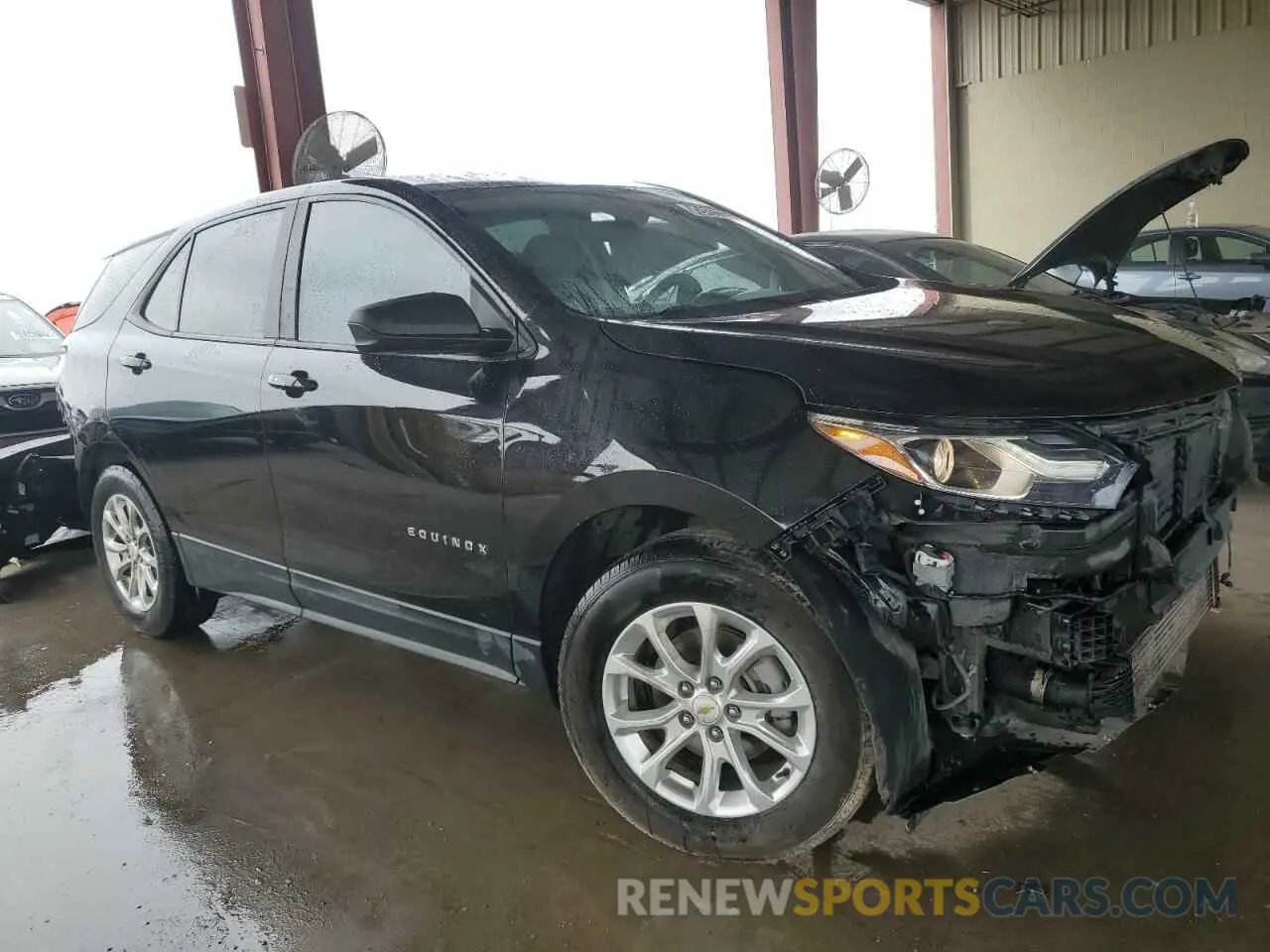 4 fotografías del automóvil dañado 2GNAXHEV1M6147113 CHEVROLET EQUINOX 2021