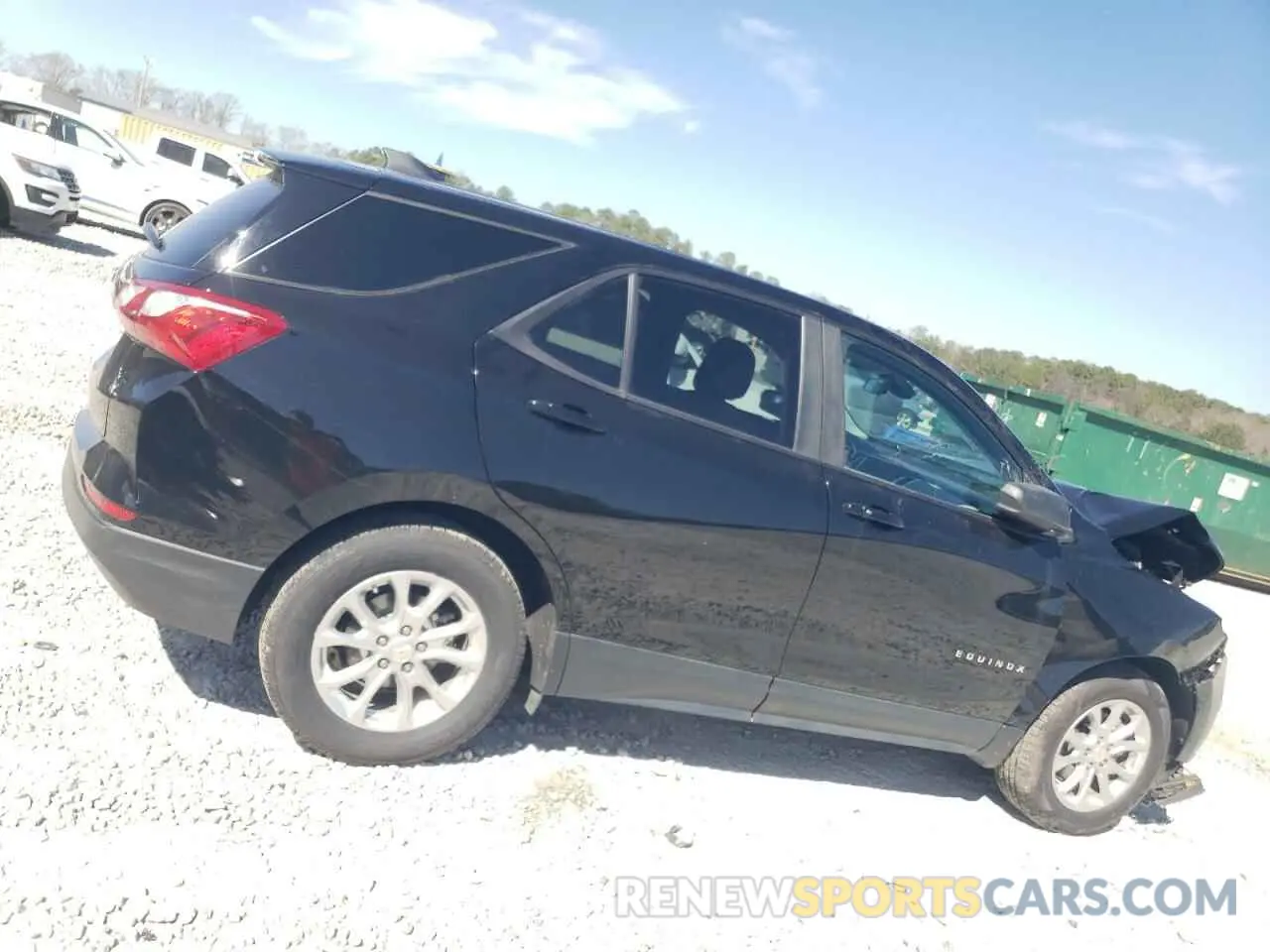 3 fotografías del automóvil dañado 2GNAXHEV3M6104103 CHEVROLET EQUINOX 2021