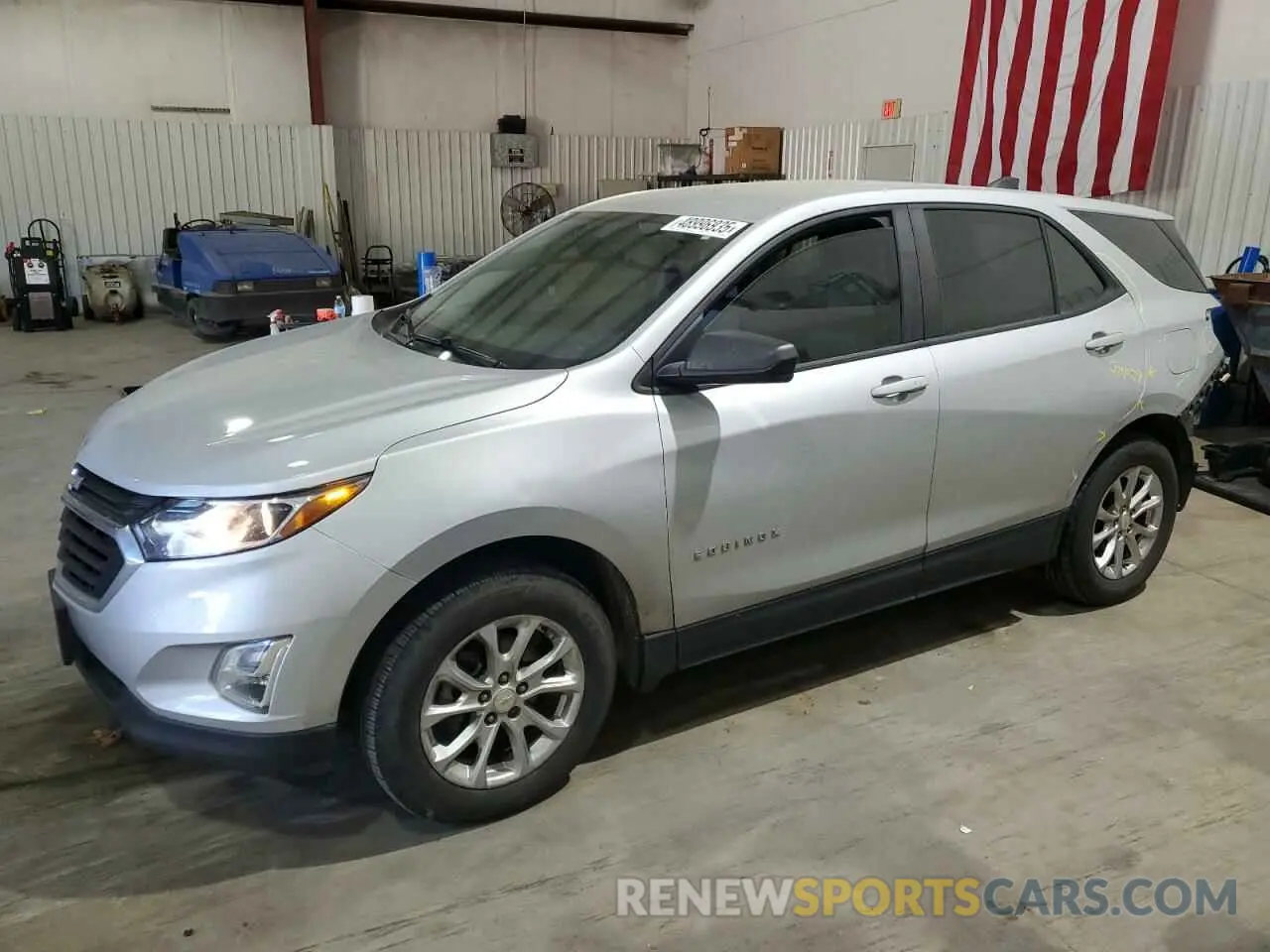 1 fotografías del automóvil dañado 2GNAXHEV3M6138980 CHEVROLET EQUINOX 2021