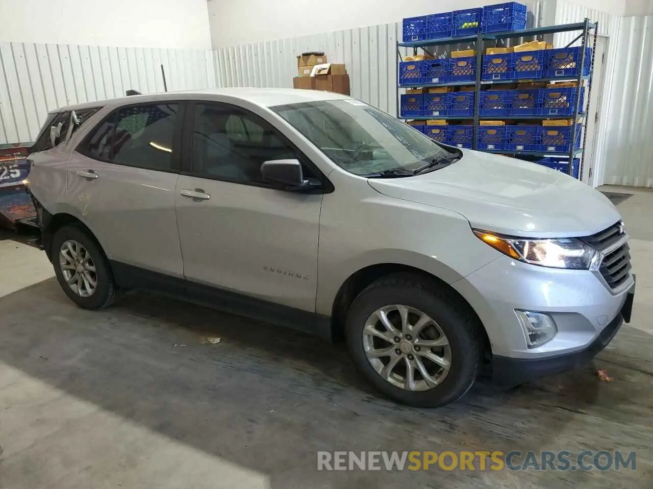 4 fotografías del automóvil dañado 2GNAXHEV3M6138980 CHEVROLET EQUINOX 2021