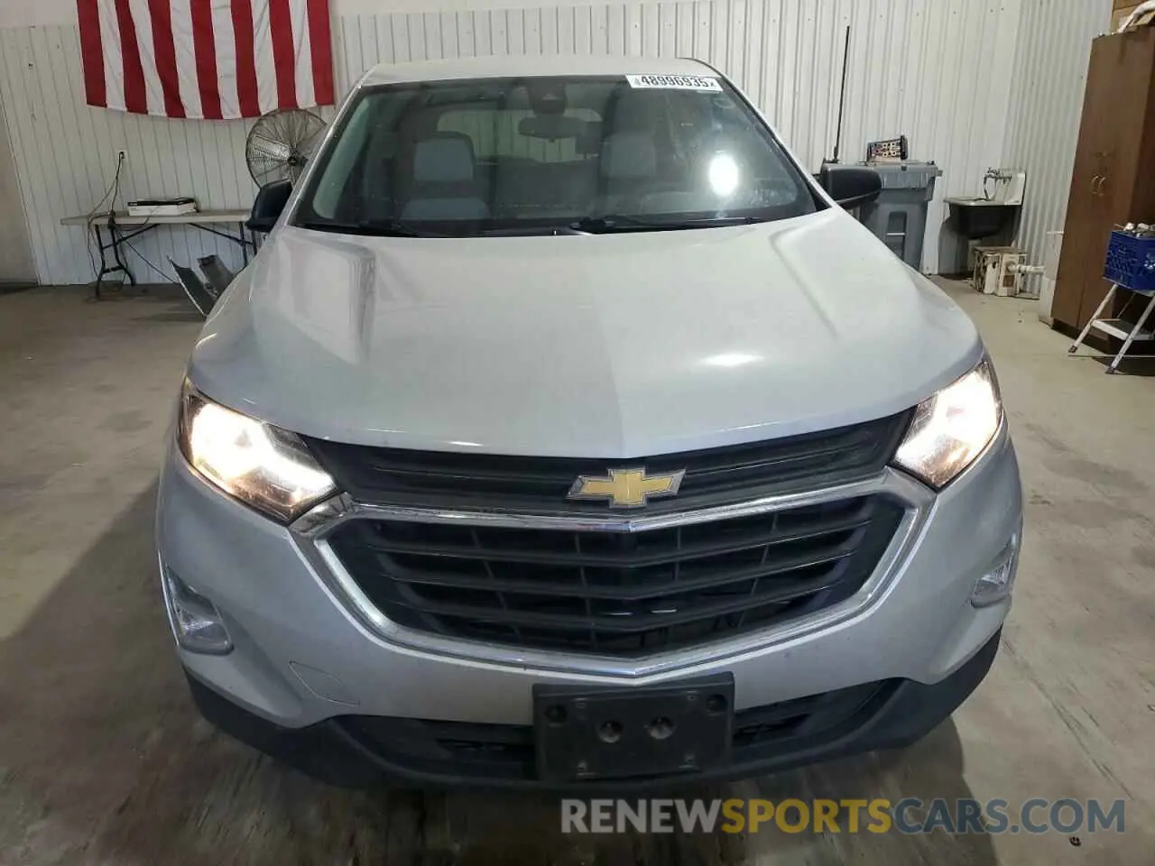 5 fotografías del automóvil dañado 2GNAXHEV3M6138980 CHEVROLET EQUINOX 2021