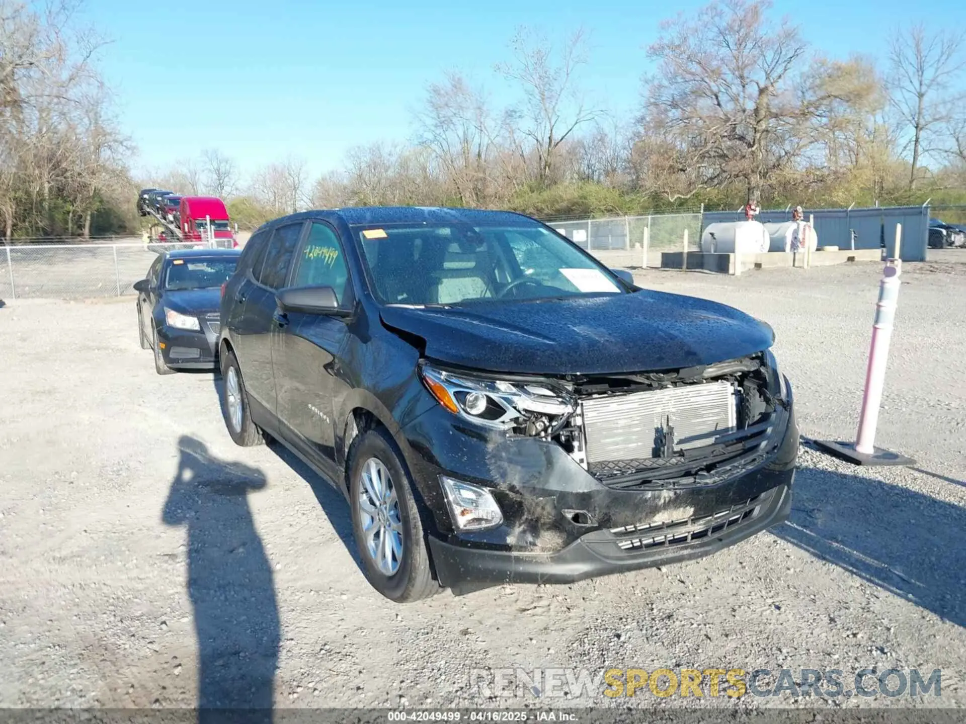 1 fotografías del automóvil dañado 2GNAXHEV4M6148322 CHEVROLET EQUINOX 2021