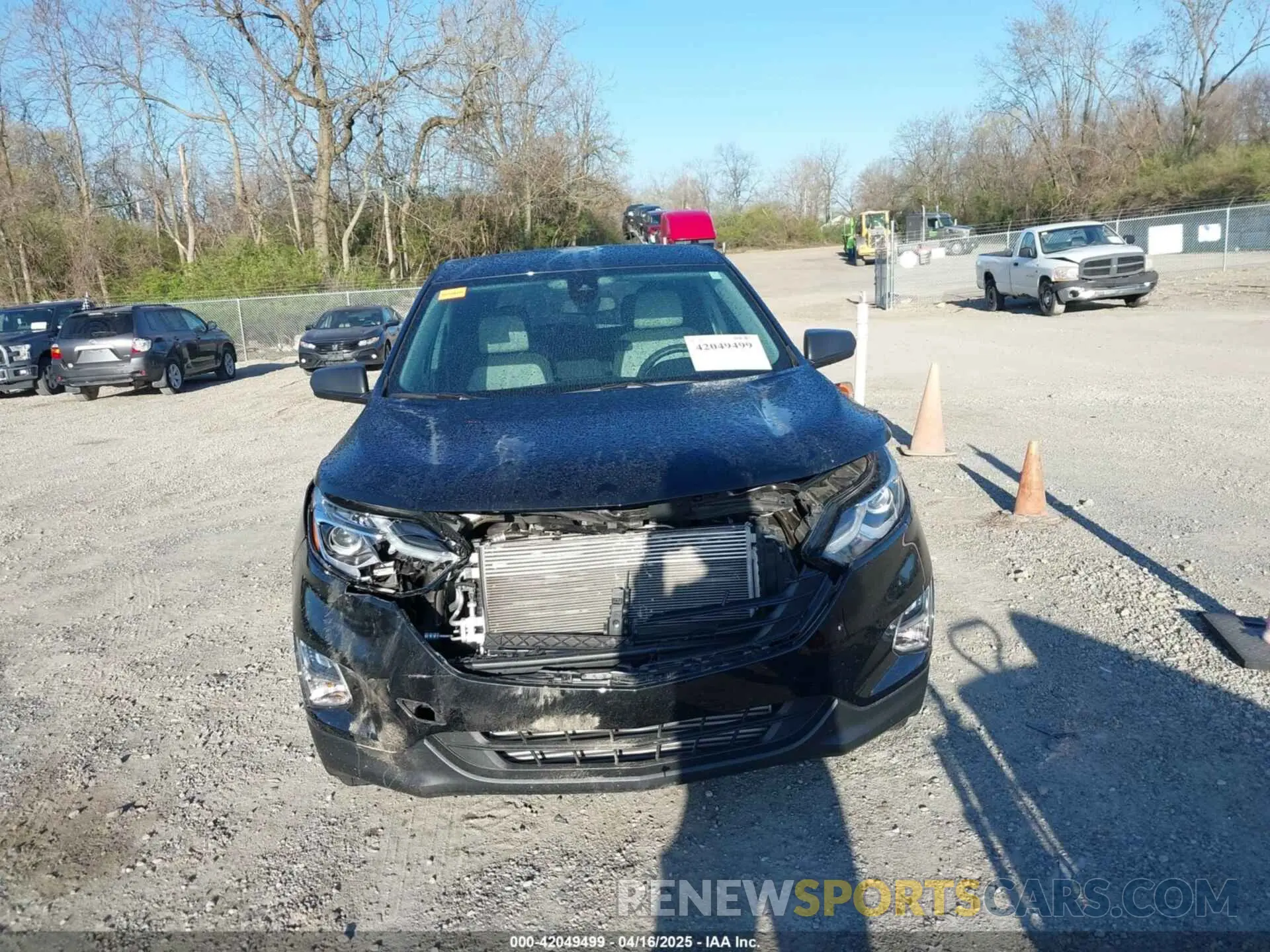12 fotografías del automóvil dañado 2GNAXHEV4M6148322 CHEVROLET EQUINOX 2021