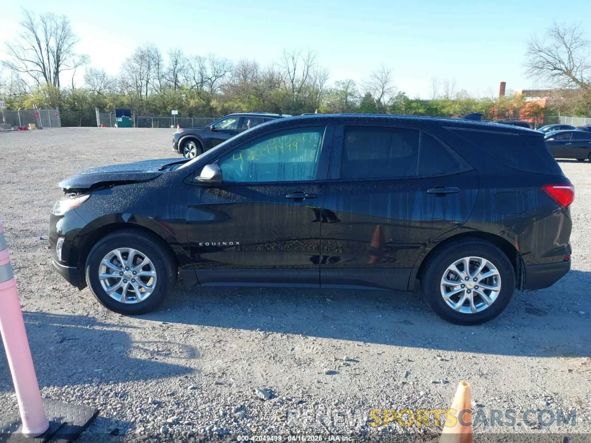 14 fotografías del automóvil dañado 2GNAXHEV4M6148322 CHEVROLET EQUINOX 2021