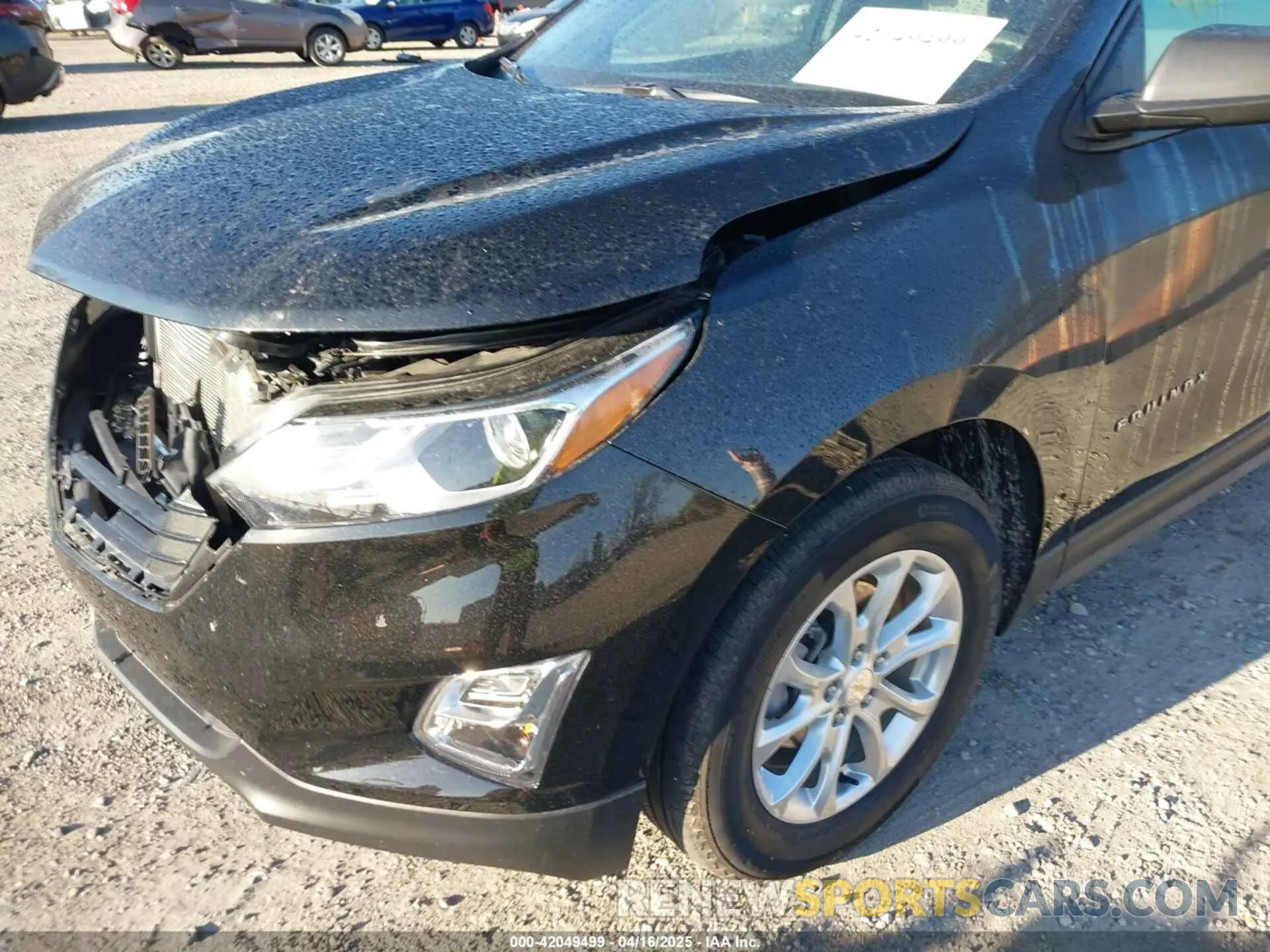17 fotografías del automóvil dañado 2GNAXHEV4M6148322 CHEVROLET EQUINOX 2021