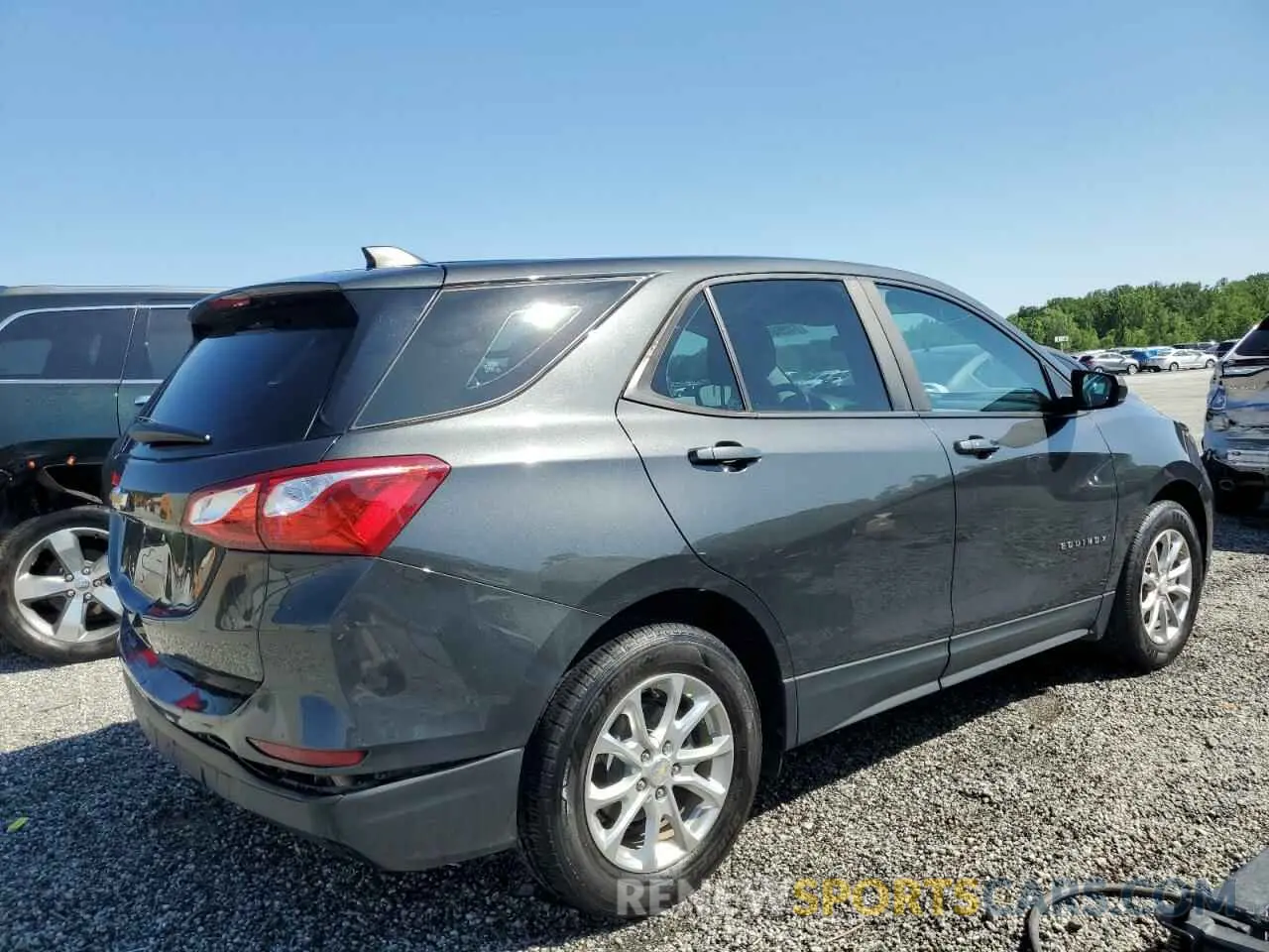 3 fotografías del automóvil dañado 2GNAXHEV5M6144649 CHEVROLET EQUINOX 2021