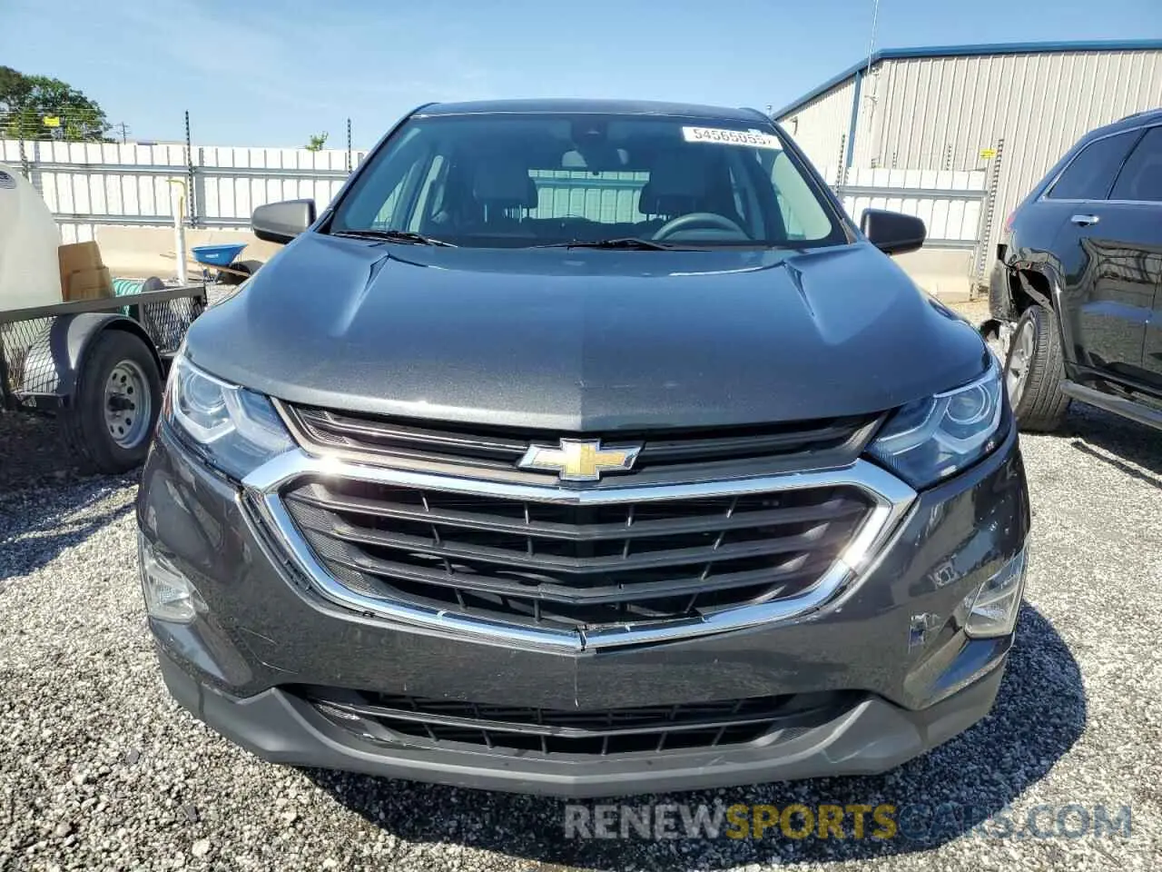 5 fotografías del automóvil dañado 2GNAXHEV5M6144649 CHEVROLET EQUINOX 2021