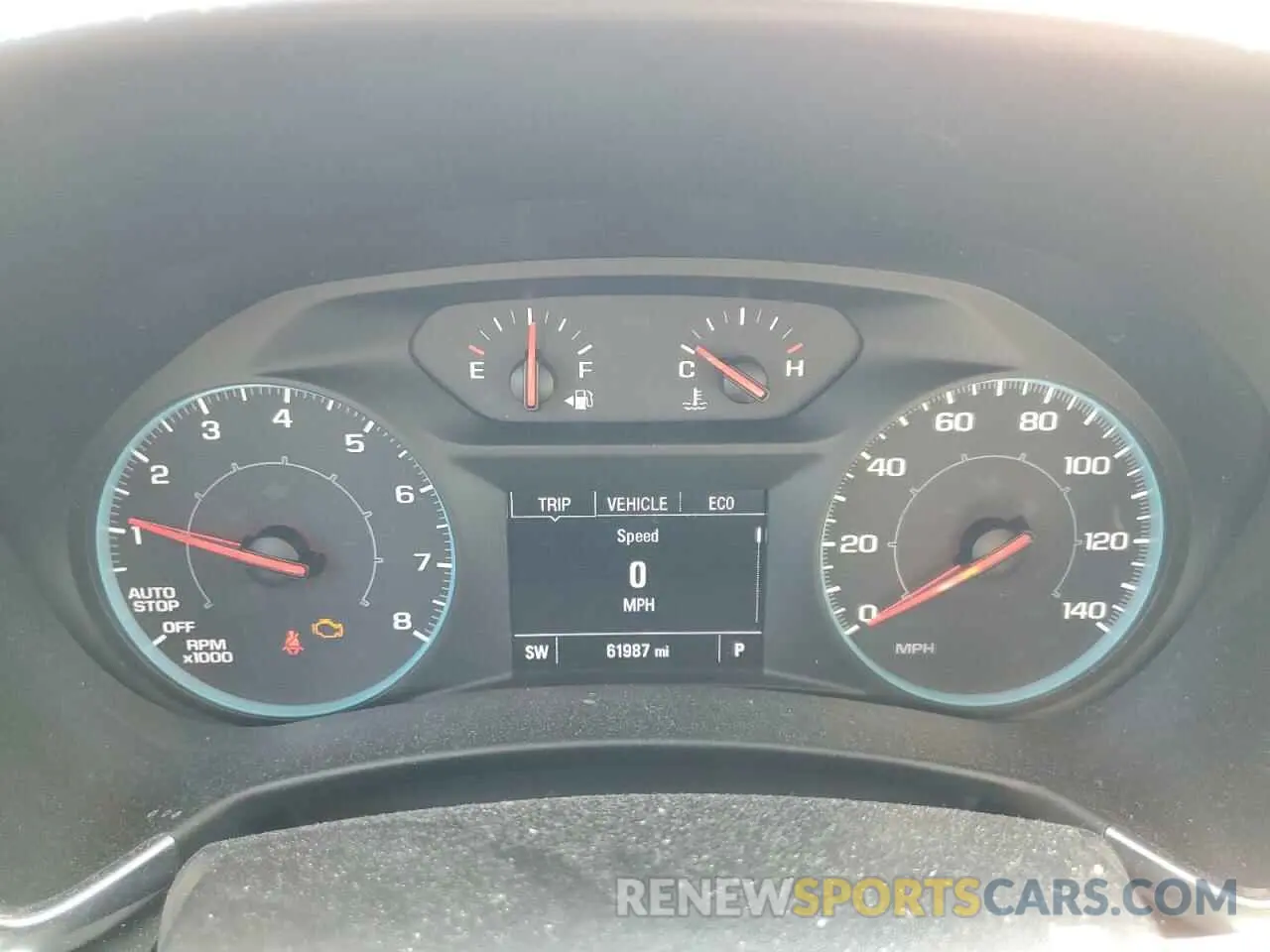 9 fotografías del automóvil dañado 2GNAXHEV5M6144649 CHEVROLET EQUINOX 2021
