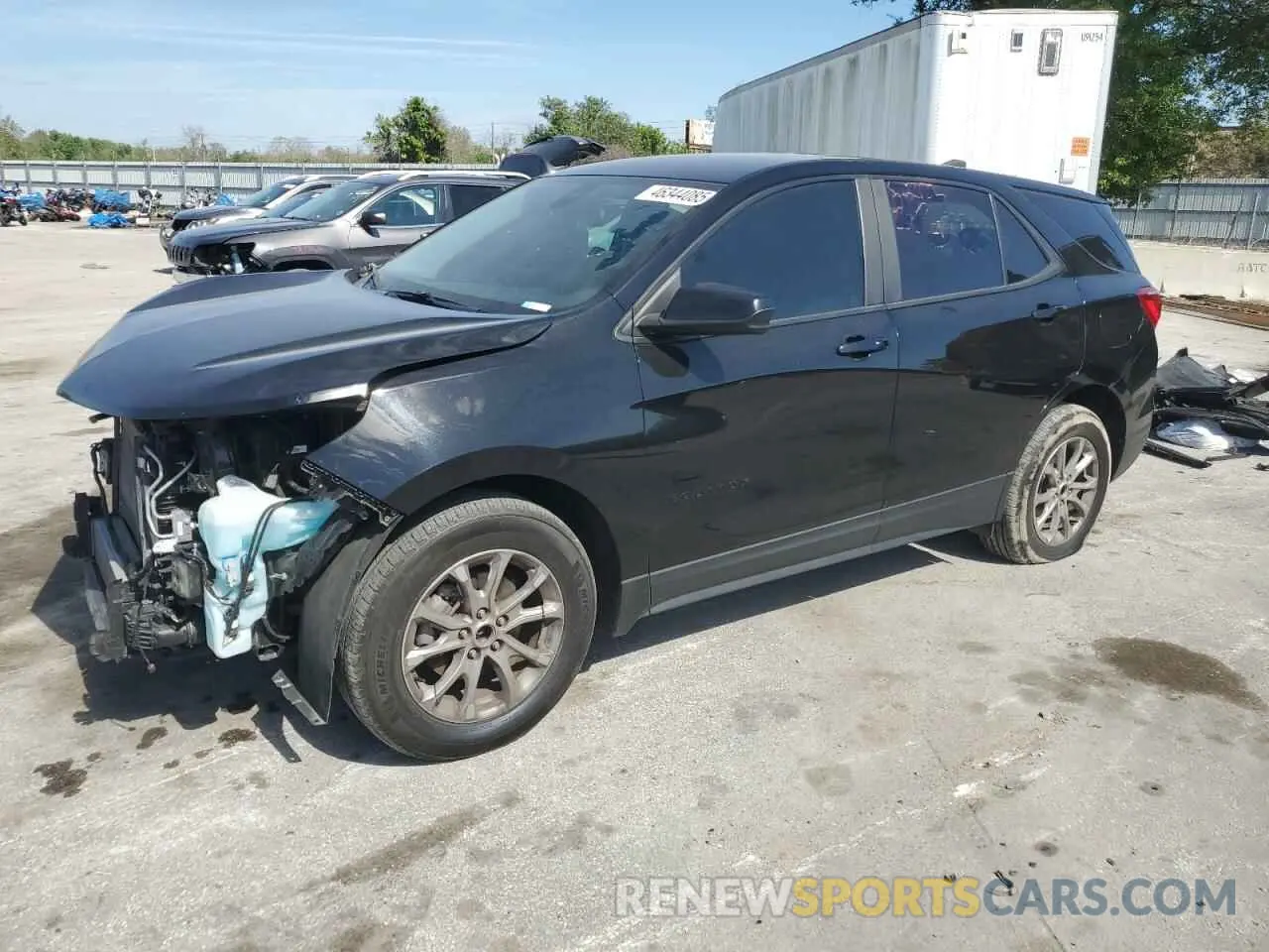 1 fotografías del automóvil dañado 2GNAXHEV5M6152041 CHEVROLET EQUINOX 2021