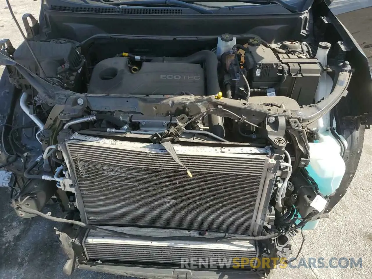13 fotografías del automóvil dañado 2GNAXHEV5M6152041 CHEVROLET EQUINOX 2021