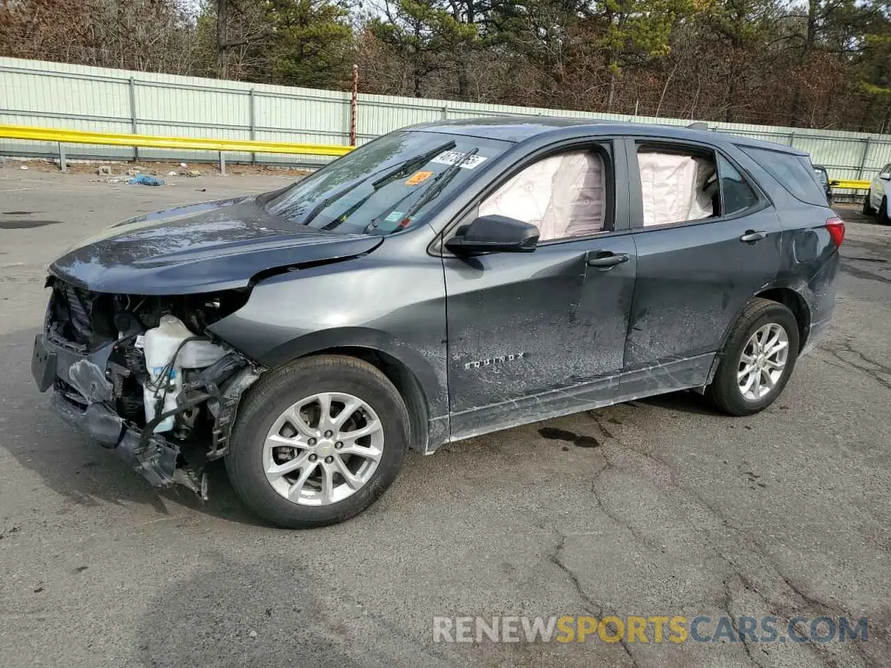 1 fotografías del automóvil dañado 2GNAXHEV6M6114026 CHEVROLET EQUINOX 2021