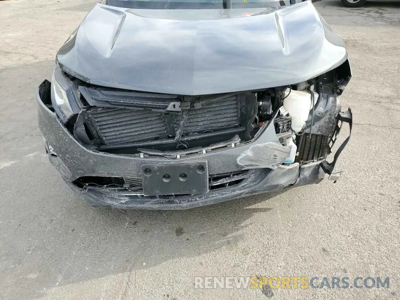 12 fotografías del automóvil dañado 2GNAXHEV6M6114026 CHEVROLET EQUINOX 2021