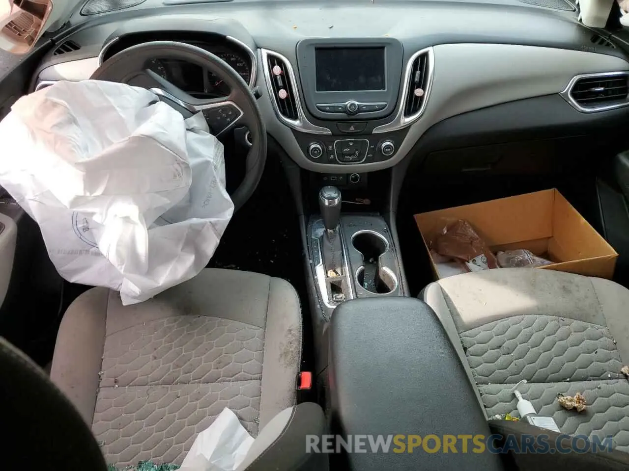 8 fotografías del automóvil dañado 2GNAXHEV6M6114026 CHEVROLET EQUINOX 2021