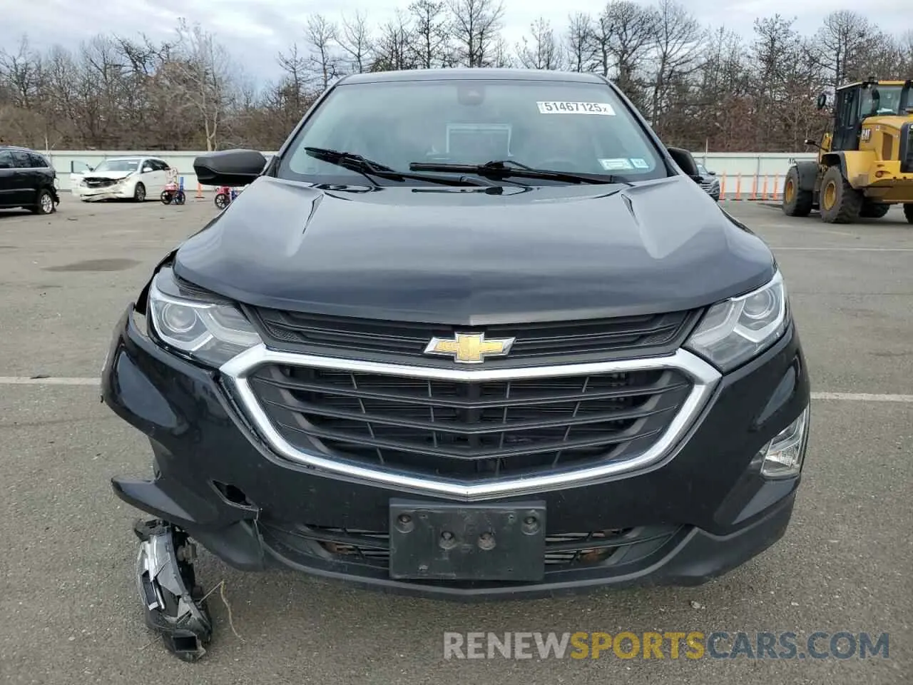 5 fotografías del automóvil dañado 2GNAXHEV6M6127861 CHEVROLET EQUINOX 2021