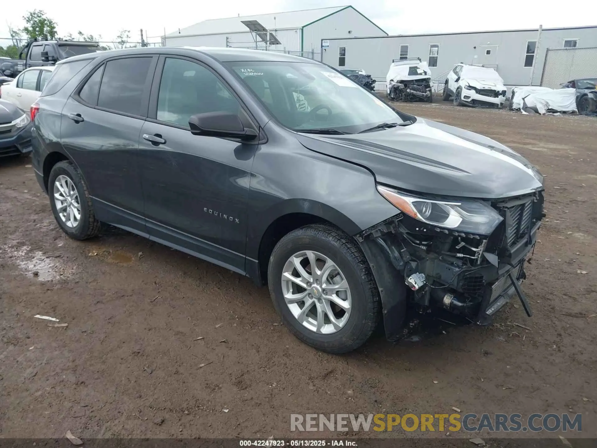 1 fotografías del automóvil dañado 2GNAXHEV7M6108543 CHEVROLET EQUINOX 2021
