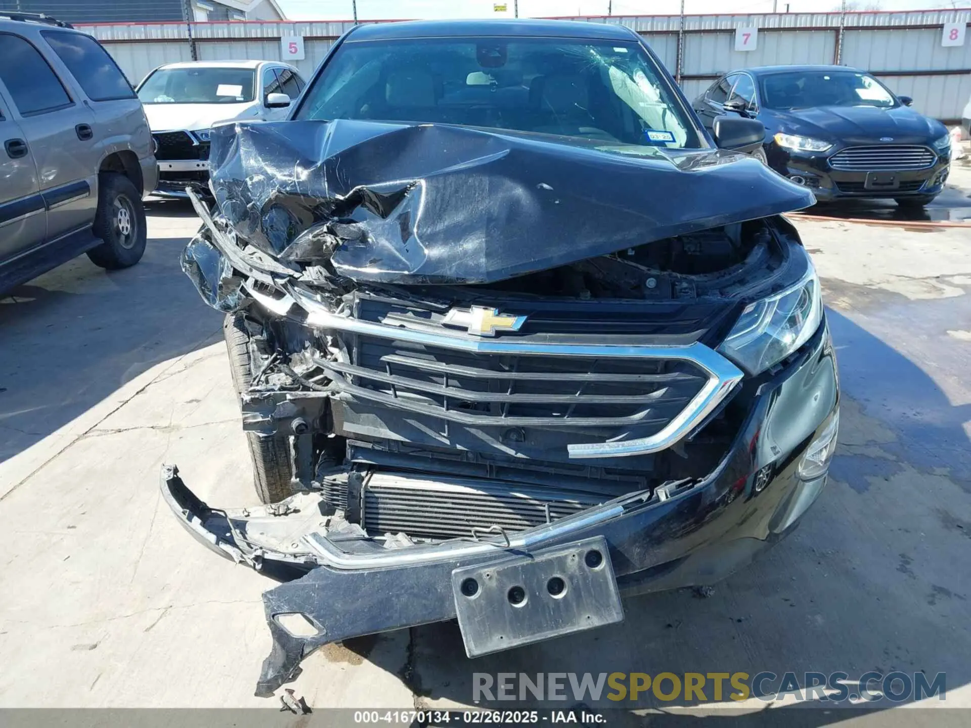6 fotografías del automóvil dañado 2GNAXHEV7M6113533 CHEVROLET EQUINOX 2021
