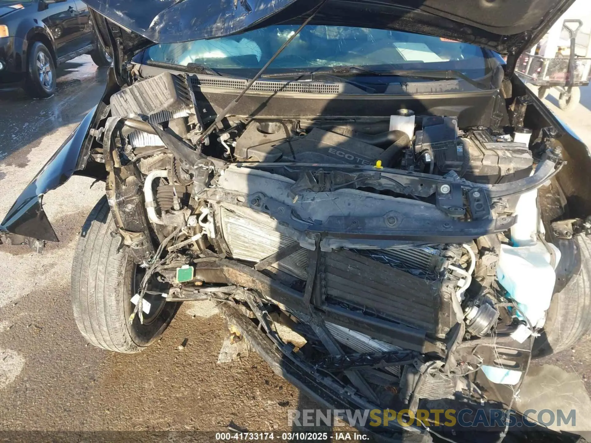 10 fotografías del automóvil dañado 2GNAXHEV7M6132924 CHEVROLET EQUINOX 2021