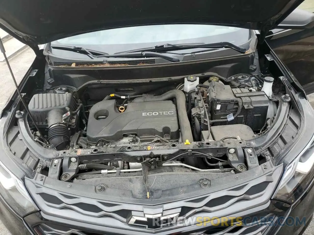 12 fotografías del automóvil dañado 2GNAXHEV9M6106955 CHEVROLET EQUINOX 2021